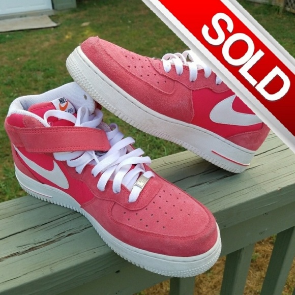 Nike Other - NIKE AIR FORCE 1s Mid Blazer Fusion Red